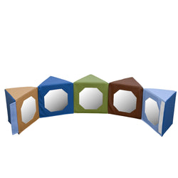 Children's Factory Multi -Image Mirror Pentagon -Woodland (CF805-424)