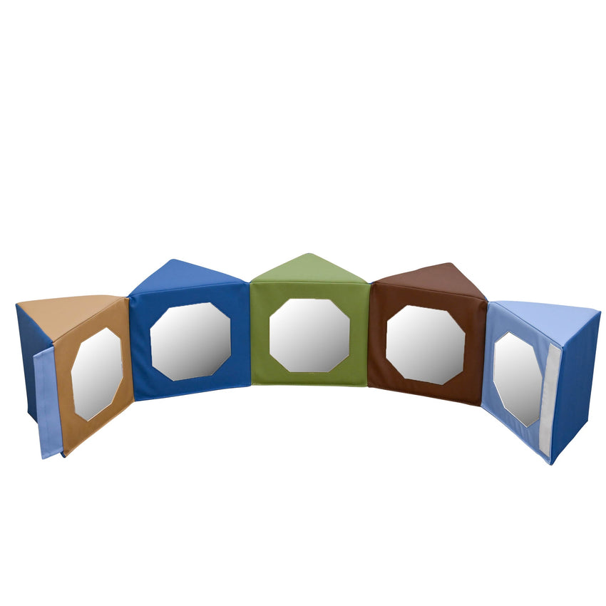 Children's Factory Multi - Image Mirror Pentagon - Woodland (CF805 - 424) - SchoolOutlet