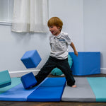 Children's Factory 4' x 6' Folding Gym Mat - Tranquility (CF805 - 437) - SchoolOutlet