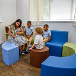 Children's Factory 5 Piece Curve Seating (CF805 - 44X - C) - SchoolOutlet