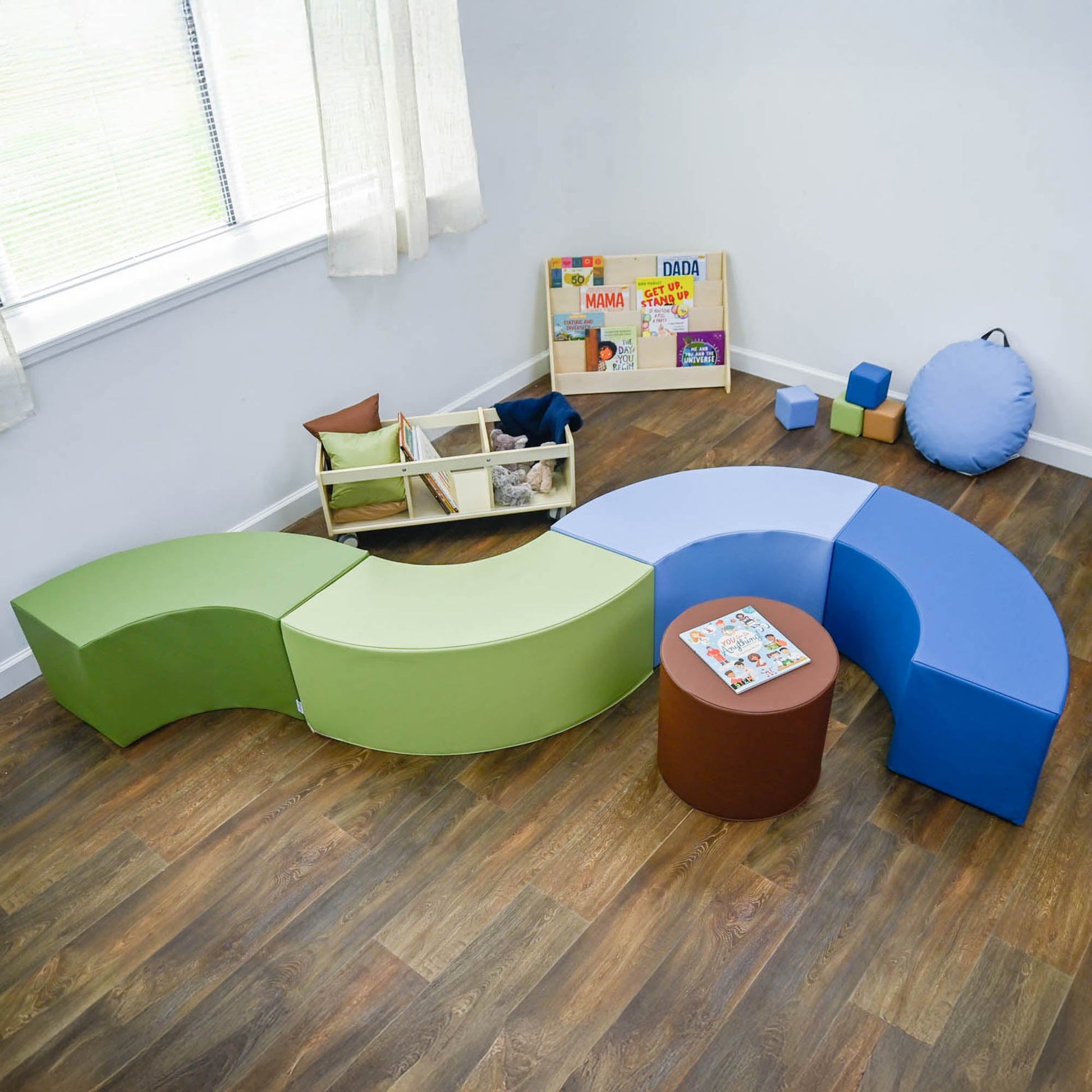 Children's Factory 5 Piece Curve Seating (CF805 - 44X - C) - SchoolOutlet
