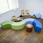 Children's Factory 5 Piece Curve Seating (CF805 - 44X - C) - SchoolOutlet