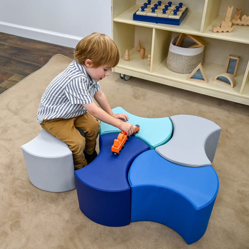 Children's Factory Soft Touch Bowtie Seating - Set of 6 (CF805 - 44X) - SchoolOutlet