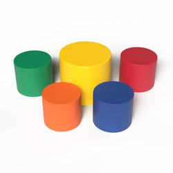 Children's Factory 5 Piece Ottoman Set (CF805-4XX)