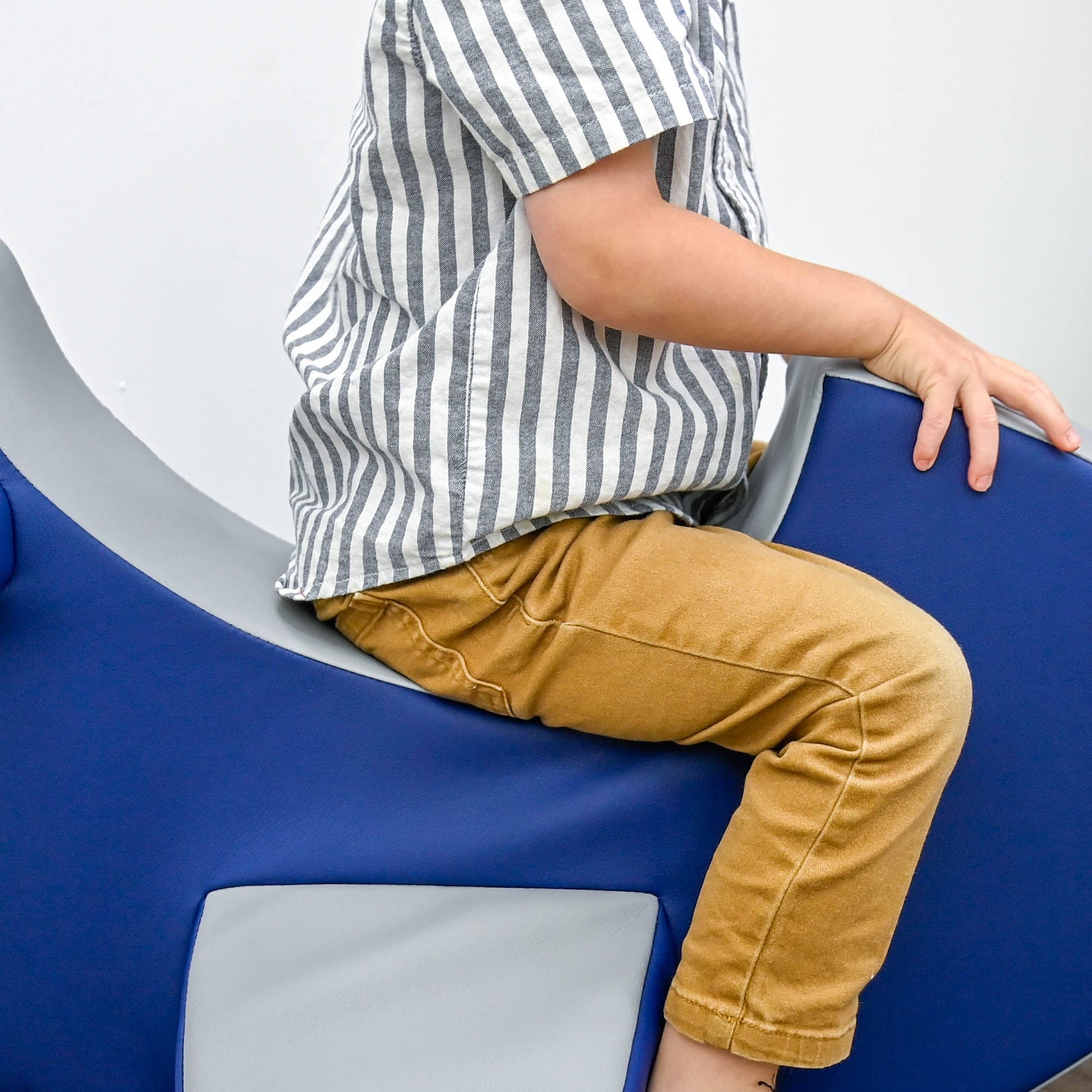 Children's Factory Rocking Airplane - Navy/Gray (CF805 - 454) - SchoolOutlet