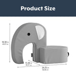 Childrensfactory Emmy Elephant Seat - Gray (CHI - CF805 - 511) - SchoolOutlet