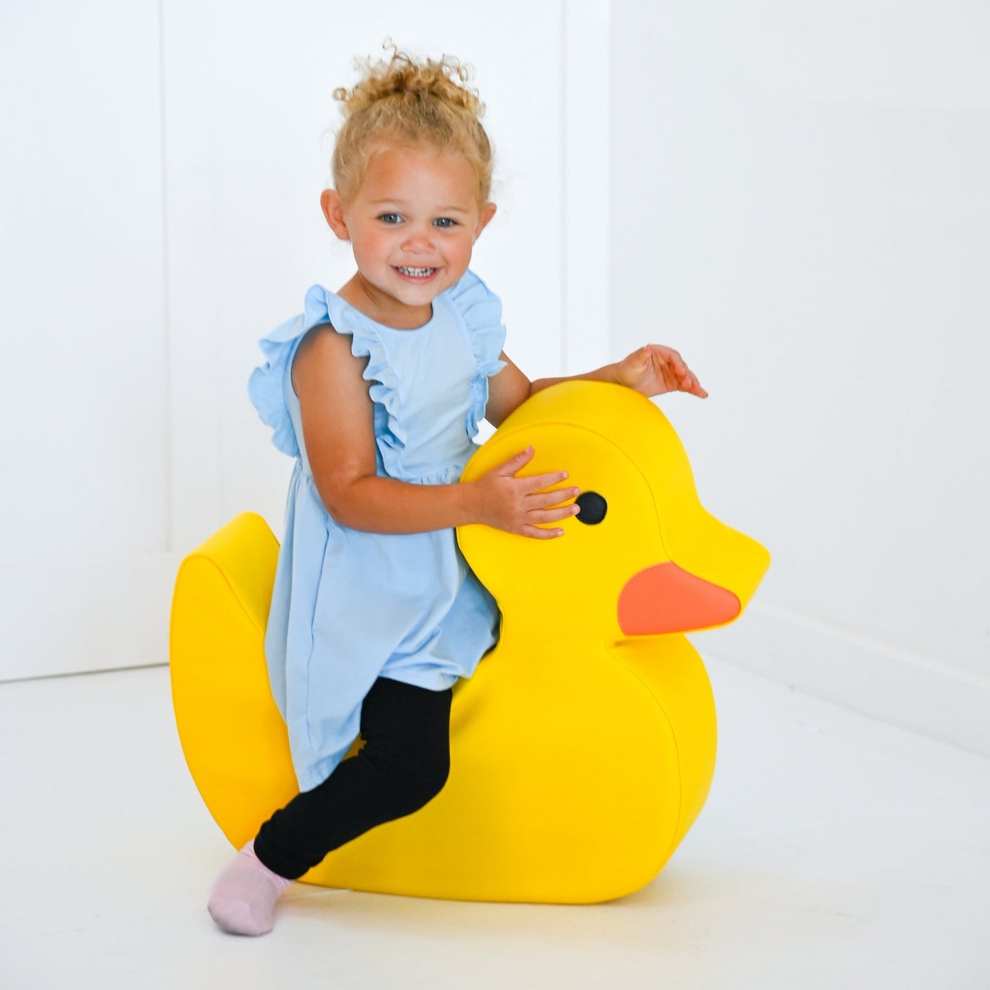 Childrensfactory Disco the Duck Rocker - Yellow (CHI - CF805 - 516) - SchoolOutlet