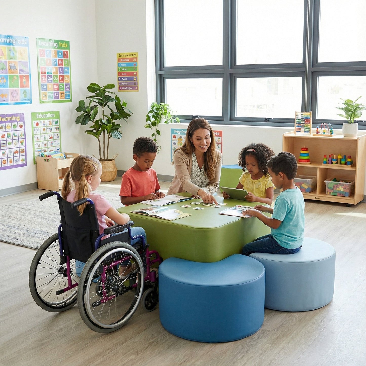 Childrensfactory Huddle Hub - Woodland (CHI - CF805 - 538) - SchoolOutlet