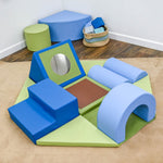 Children's Factory Shape and Play Obstacle Course - Woodland (CF810 - 025) - SchoolOutlet