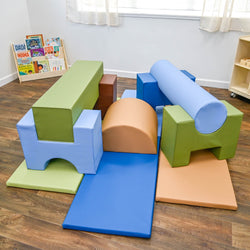 Children's Factory Jr Activity Gym - 11 Piece Set - Woodland (CF810-026)