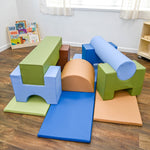 Children's Factory Jr Activity Gym - 11 Piece Set - Woodland (CF810 - 026) - SchoolOutlet