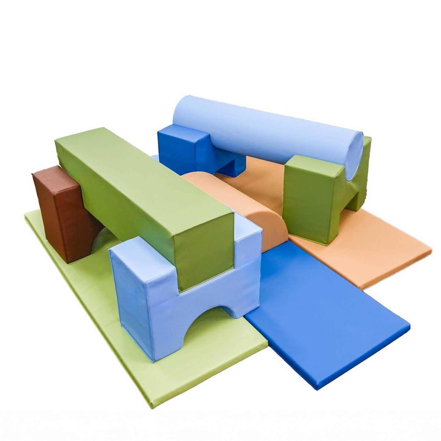 Children's Factory Jr Activity Gym - 11 Piece Set - Woodland (CF810 - 026) - SchoolOutlet