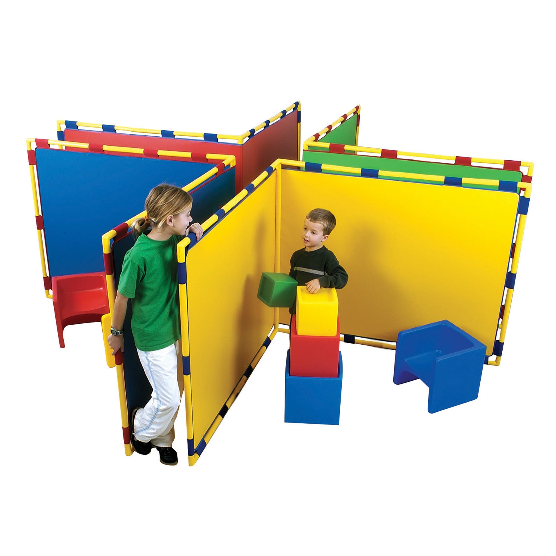 Children's Factory Big Screen Right Angle PlayPanel - Blue (CF900-533) - SchoolOutlet