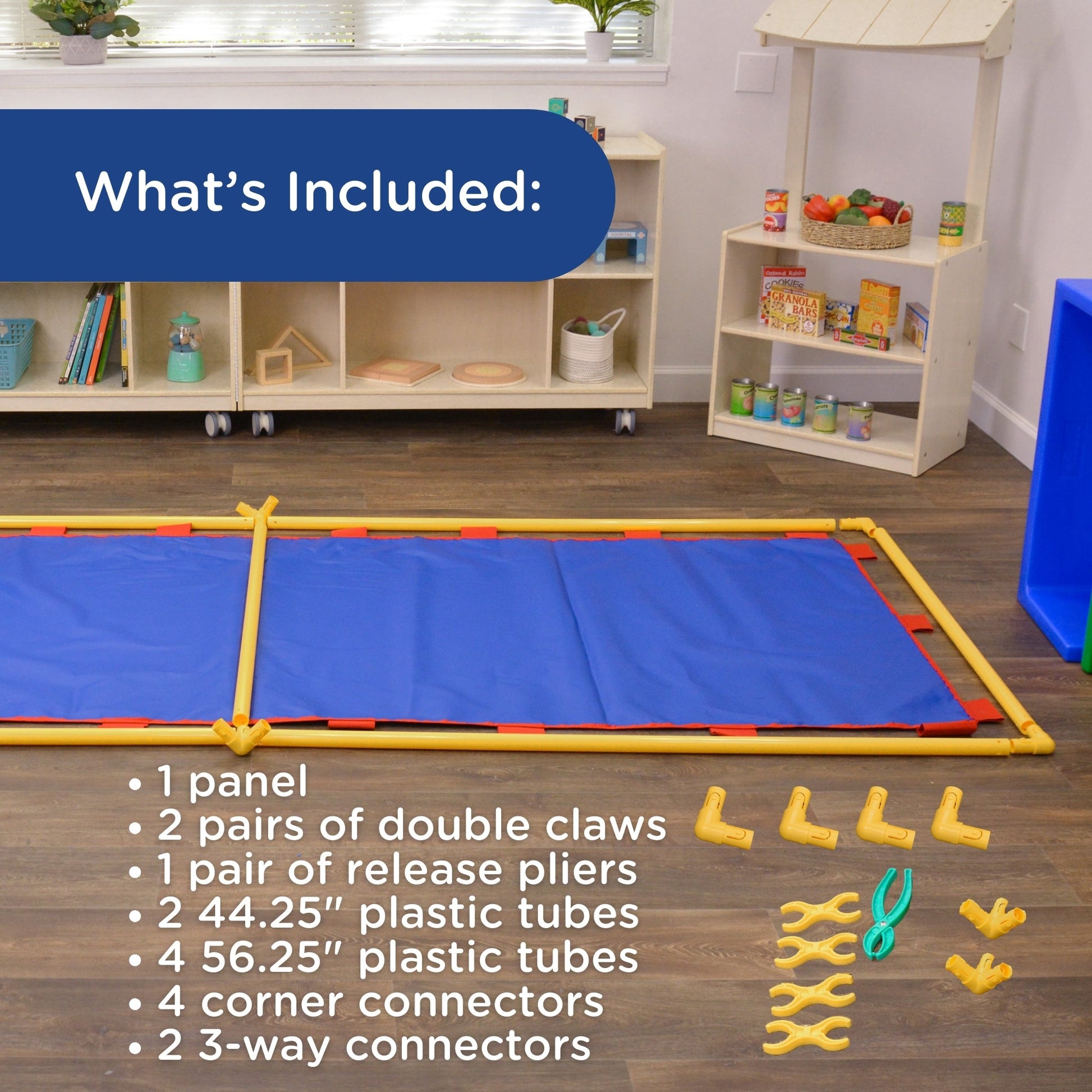 Children's Factory Big Screen Right Angle PlayPanel - Blue (CF900-533) - SchoolOutlet