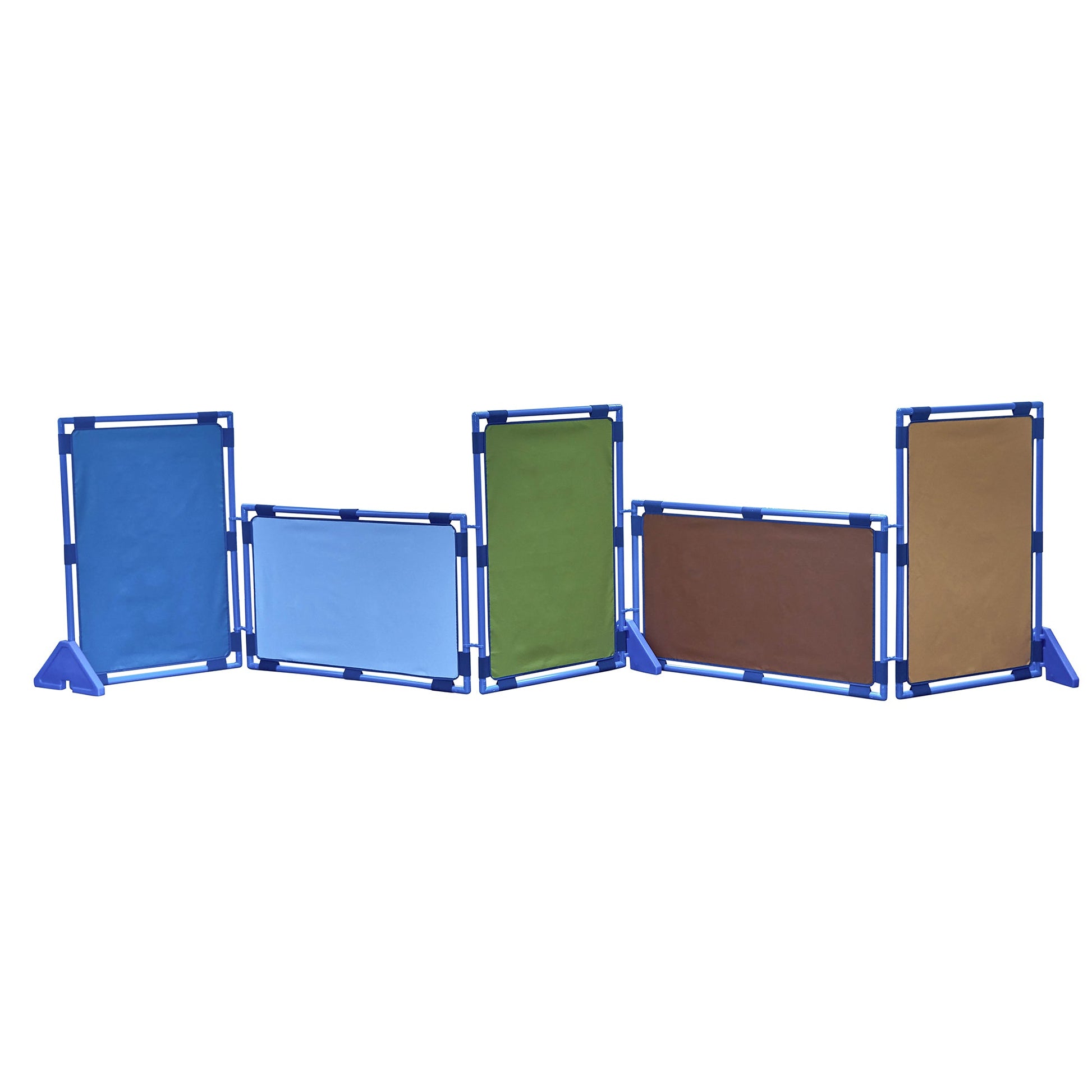 Children's Factory Rectangle PlayPanel - Set of 5 - Woodland (CF900-921) - SchoolOutlet