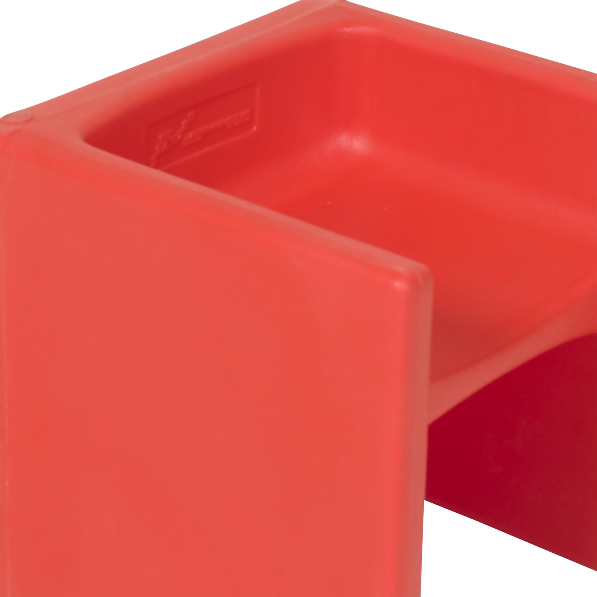 Children's Factory Cube Chair - Red (CF910-008) - SchoolOutlet