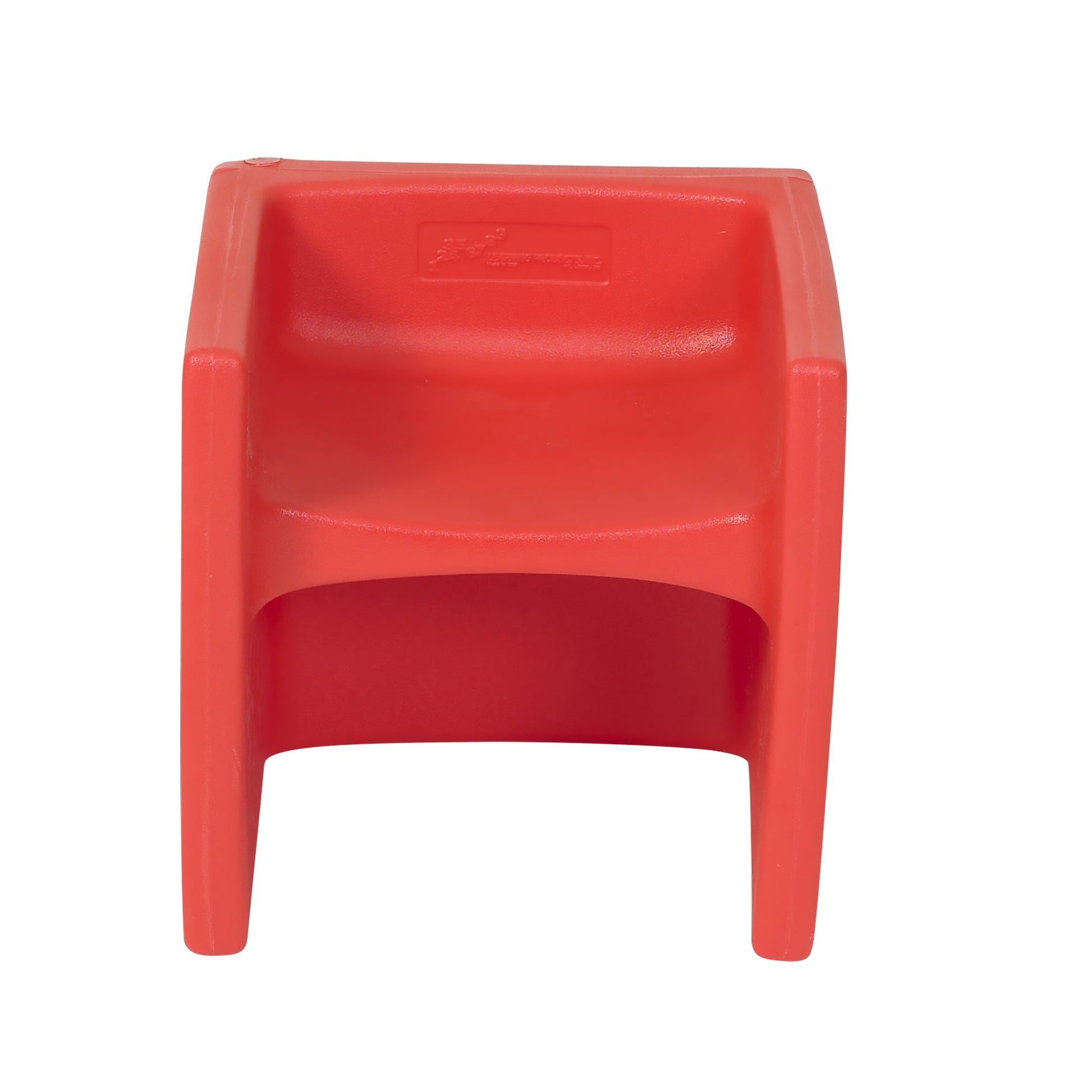 Children's Factory Cube Chair - Red (CF910-008) - SchoolOutlet