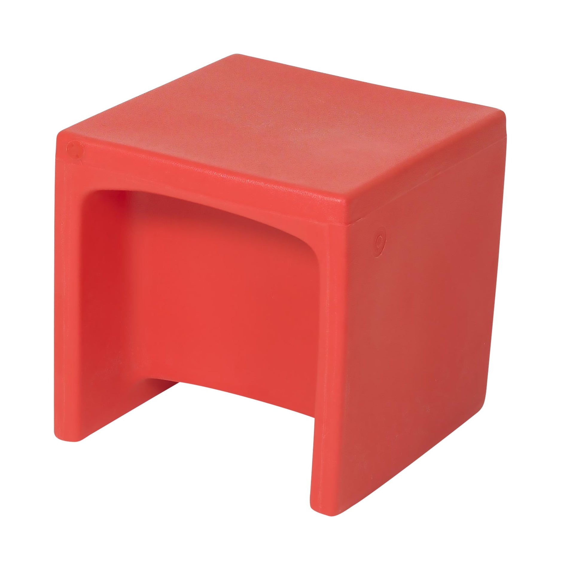 Children's Factory Cube Chair - Red (CF910-008) - SchoolOutlet