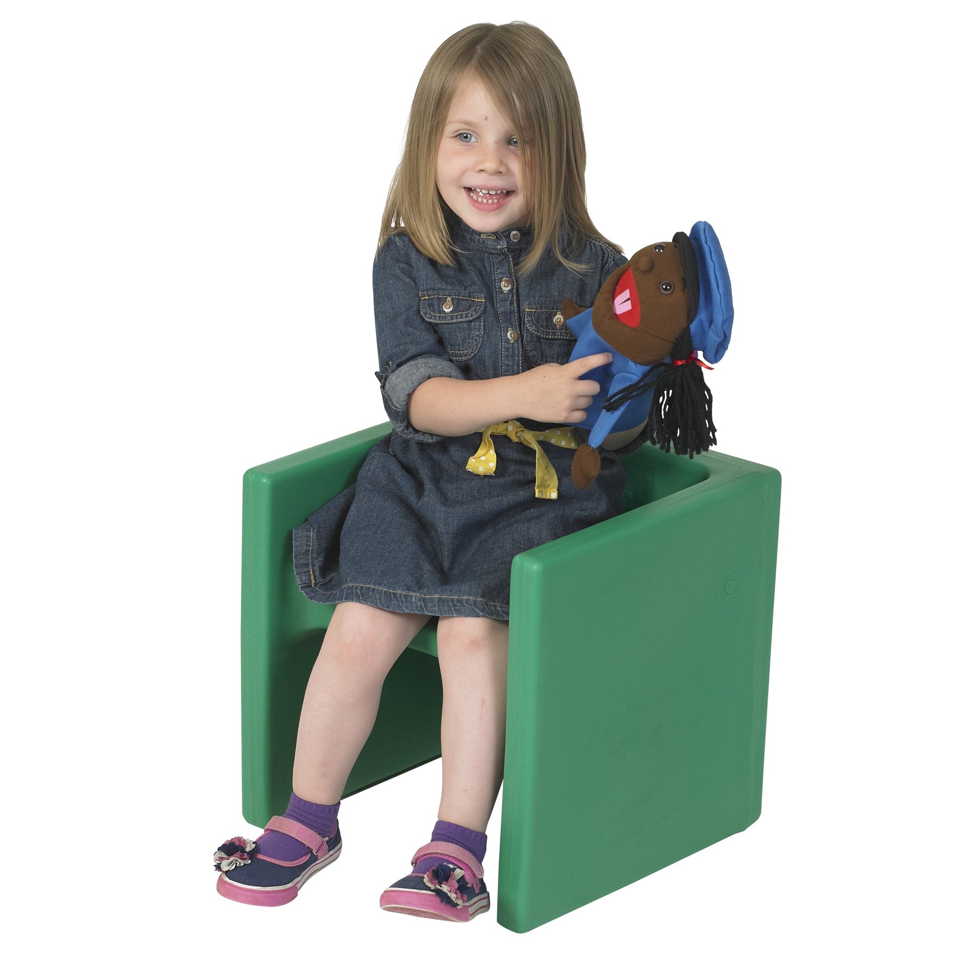 Children's Factory Cube Chair - SchoolOutlet