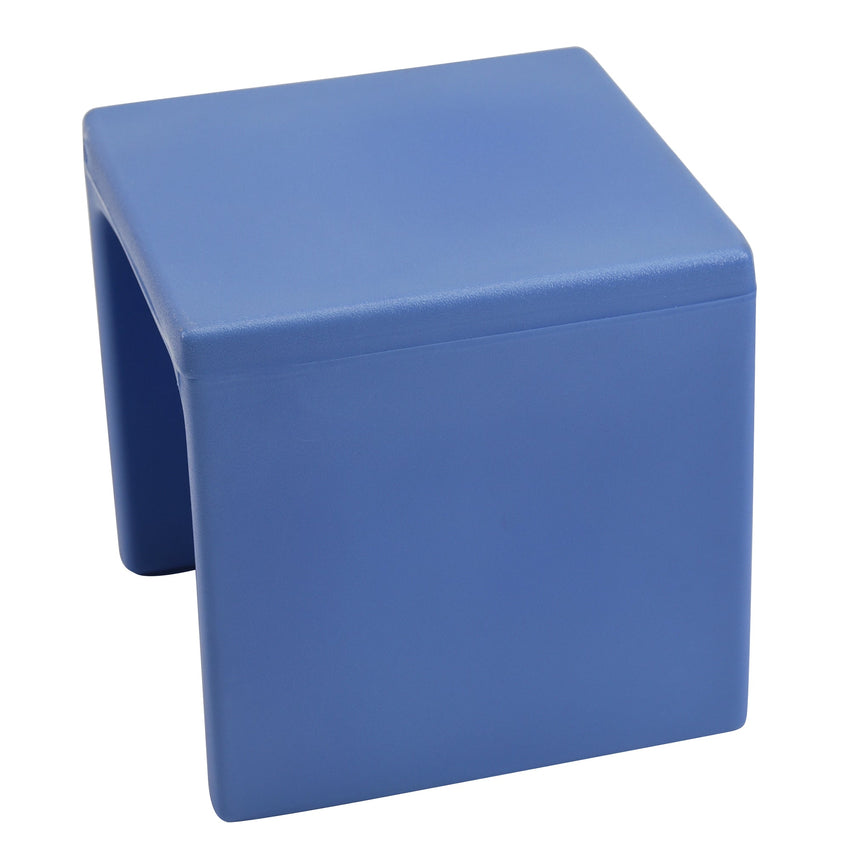 Children's Factory Cube Chair - Sky Blue (CF910-013) - SchoolOutlet