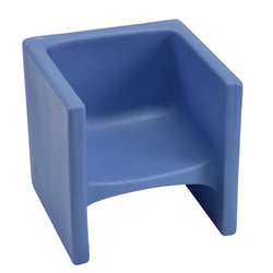 Children's Factory Cube Chair - Sky Blue (CF910-013)
