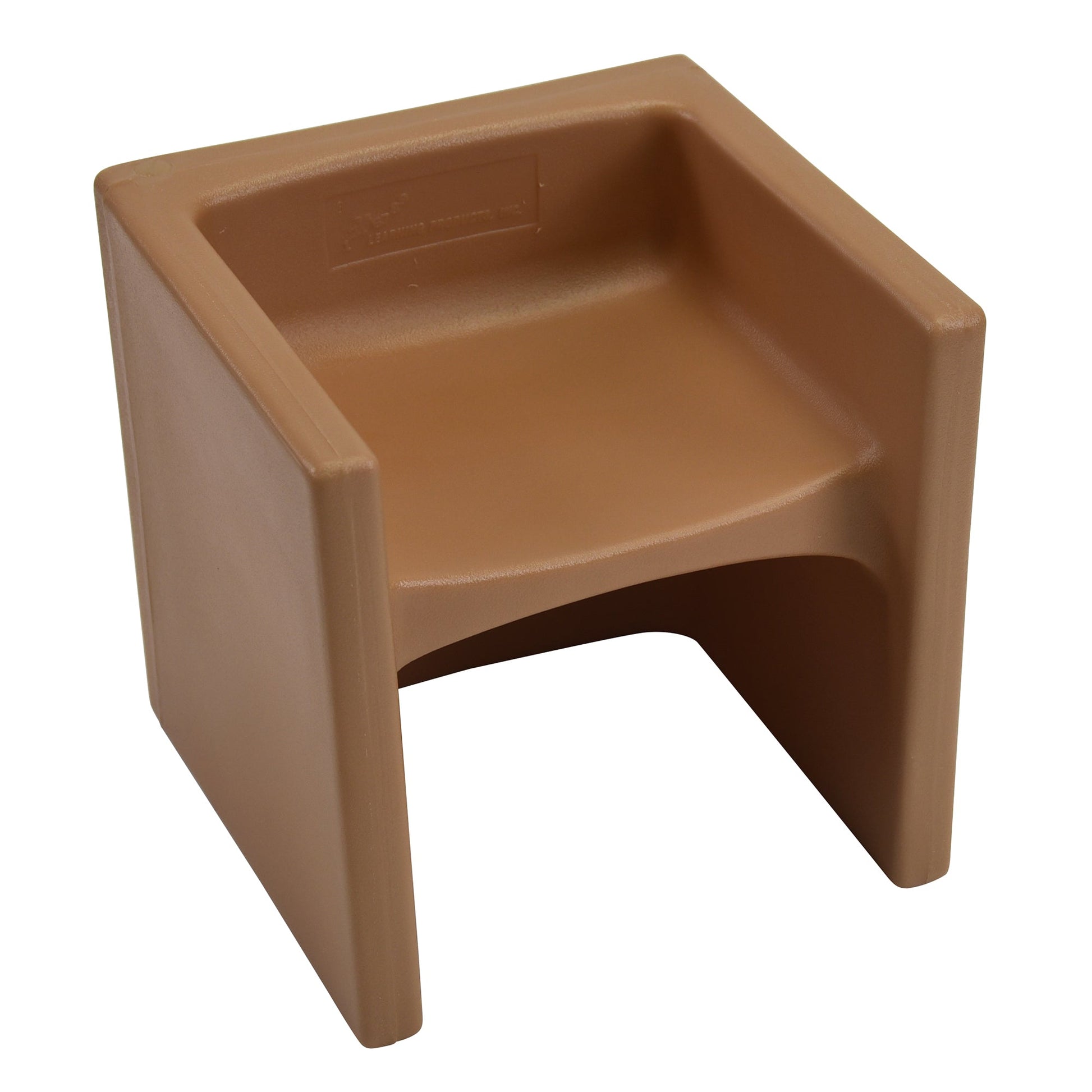 Children's Factory Cube Chair - Almond (CF910-015) - SchoolOutlet