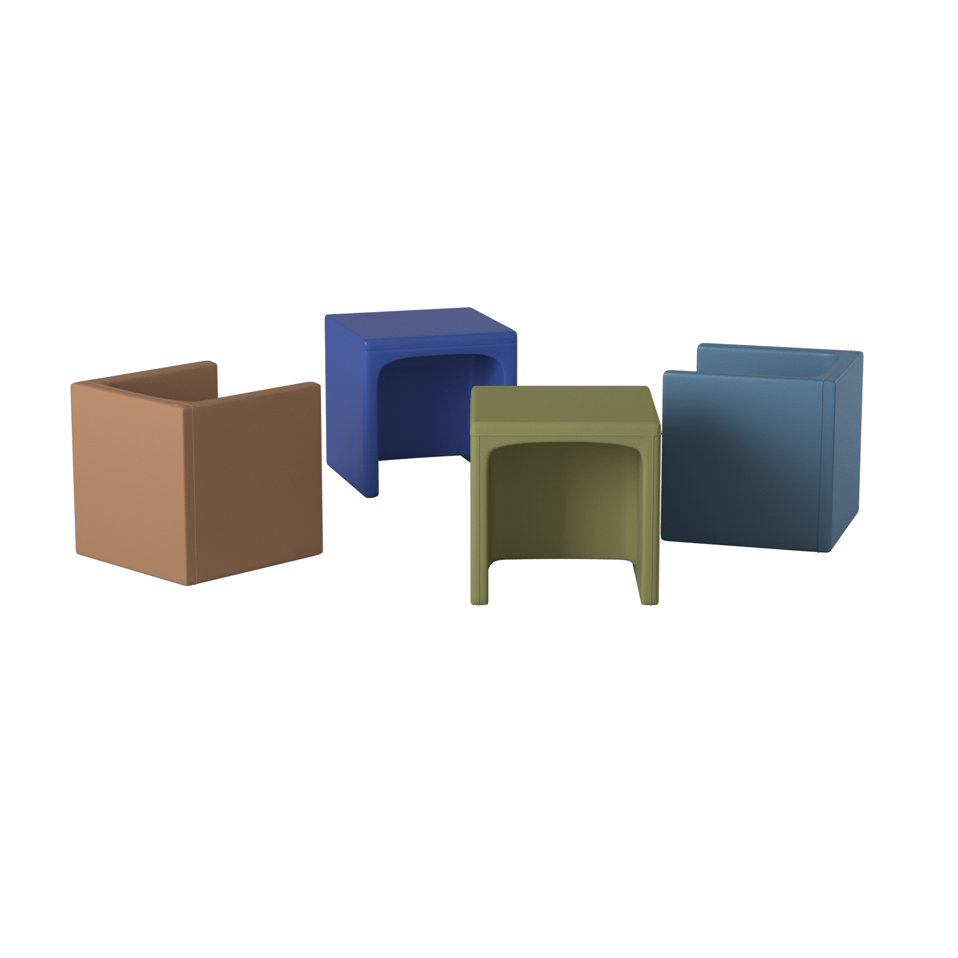 Children's Factory CHAIR³® - Set of 4 - Woodland - SchoolOutlet