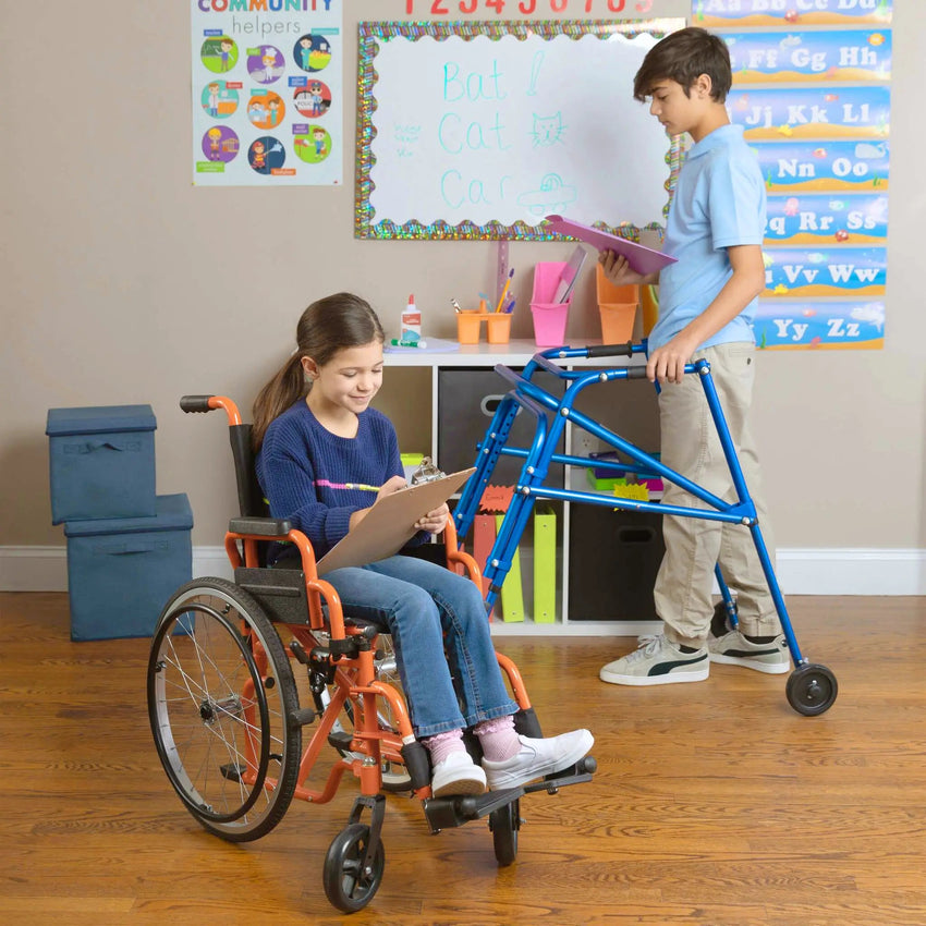 Circle Speciality Klip 4W Walker, Leg, Blue (CSP - KP440B ) - SchoolOutlet