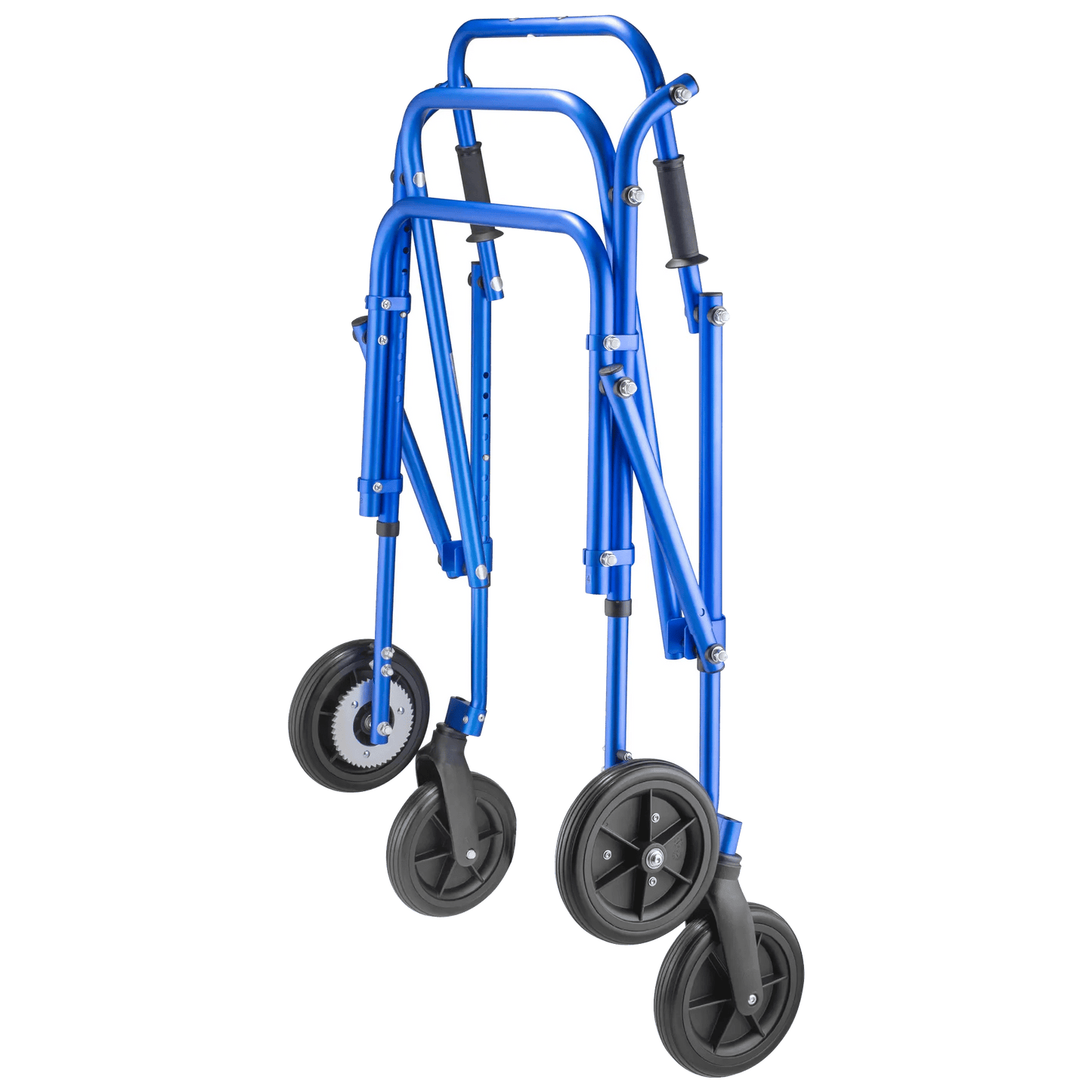 Circle Speciality Klip 4W Walker, 8" Wheels, Lg, Blue (CSP - KP448B) - SchoolOutlet