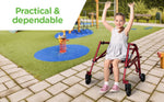 Circle Speciality Klip 4W Walker W.Seat, XS, Red (CSP - KP510) - SchoolOutlet