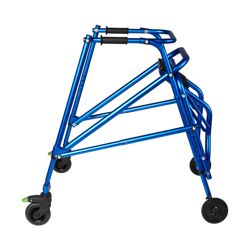 Circle Speciality Klip 4W Walker W.Seat, Lg, Blue (CSP - KP540B) - SchoolOutlet