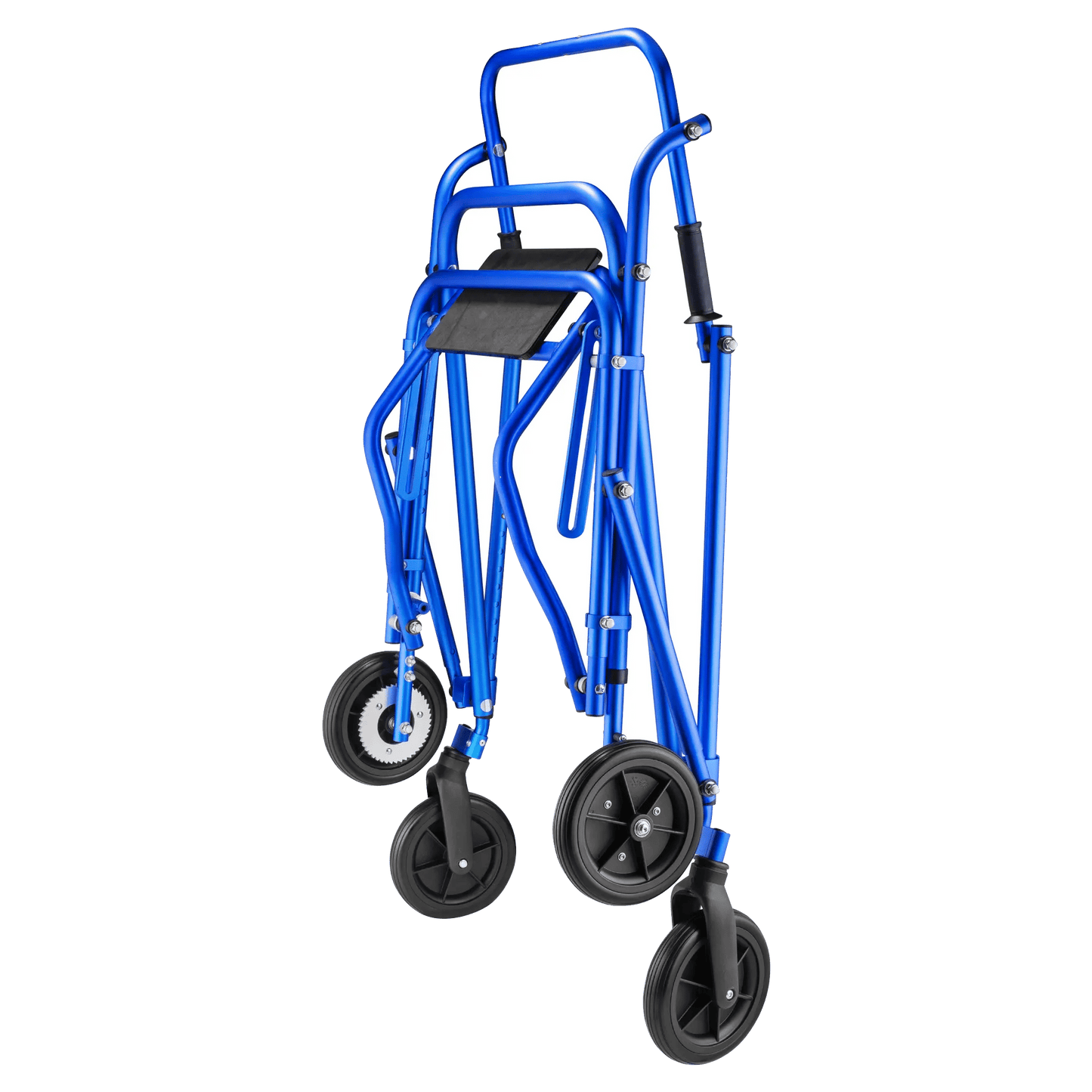 Circle Speciality Klip 4W Walker W.Seat, 8" Wheels, Lg, Blue (CSP - KP548B) - SchoolOutlet