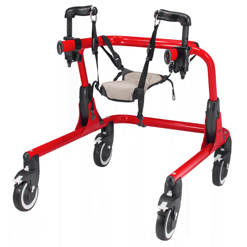 Circle Speciality Pivot Gait Trainer M, Red (CSP - PI430R) - SchoolOutlet