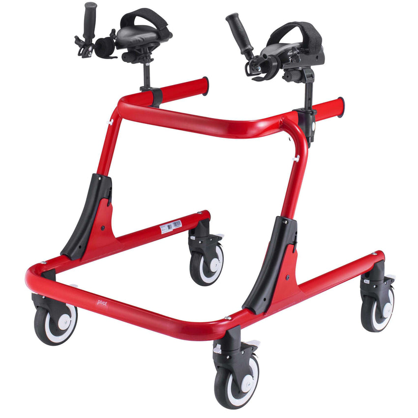 Circle Speciality Pivot Gait Trainer M, Red (CSP - PI430R) - SchoolOutlet
