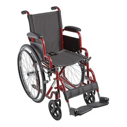 Circle Specialty Ziggo 14" Wheelchair, Red (CSP-ZG1400)