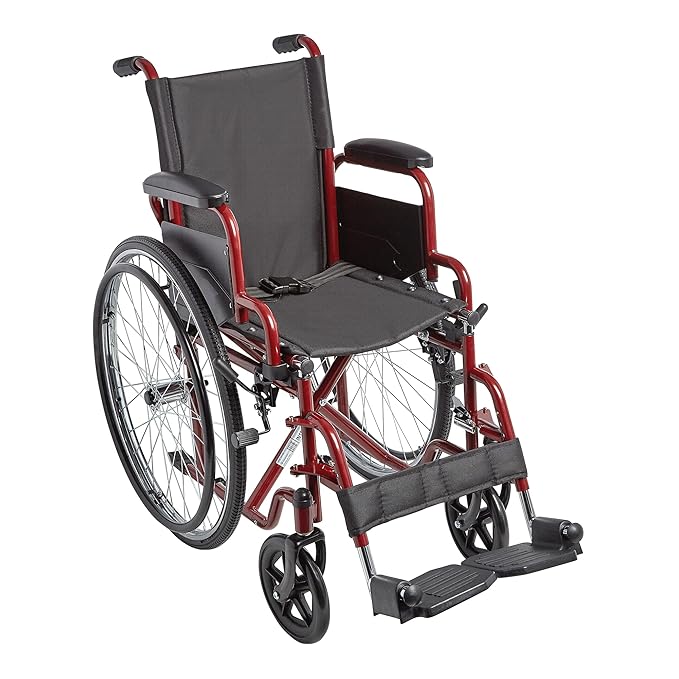 Circle Specialty Ziggo 14" Wheelchair, Red (CSP - ZG1400) - SchoolOutlet