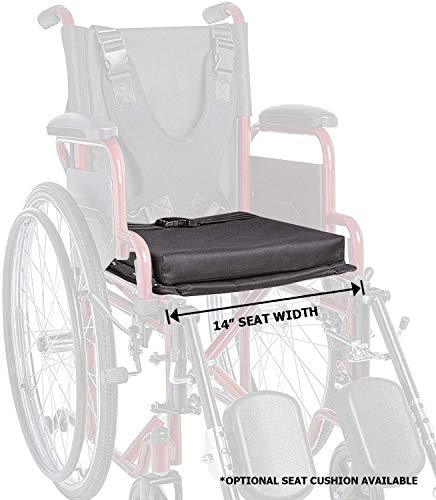 Circle Specialty Ziggo 14" Wheelchair, Red (CSP - ZG1400) - SchoolOutlet