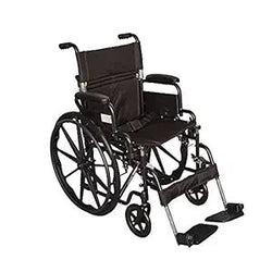 Circle Specialty Ziggo, 18' Wheelchair, Black (CSP-ZG1800)