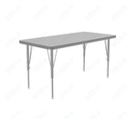Correll Rectangular Deluxe High - Pressure Top Activity Tables with Adjustable Height 24