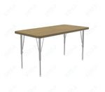 Correll Rectangular Deluxe High - Pressure Top Activity Tables with Adjustable Height 24