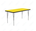 Correll Rectangular Deluxe High - Pressure Top Activity Tables with Adjustable Height 24