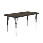 Correll Rectangular Deluxe High - Pressure Top Activity Tables with Adjustable Height 24