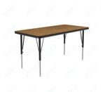 Correll Rectangular Deluxe High - Pressure Top Activity Tables with Adjustable Height 24