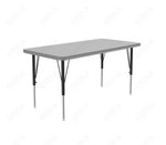 Correll Rectangular Deluxe High - Pressure Top Activity Tables with Adjustable Height 24