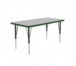 Correll Rectangular Deluxe High - Pressure Top Activity Tables with Adjustable Height 24