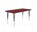 Correll Rectangular Deluxe High - Pressure Top Activity Tables with Adjustable Height 24