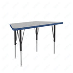 Correll Trapezoid Commercial Laminate Top Activity Tables 24
