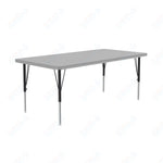 Correll Rectangular Deluxe High - Pressure Top Activity Tables with Adjustable Height 30