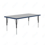 Correll Rectangular Deluxe High - Pressure Top Activity Tables with Adjustable Height 30
