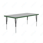 Correll Rectangular Deluxe High - Pressure Top Activity Tables with Adjustable Height 30